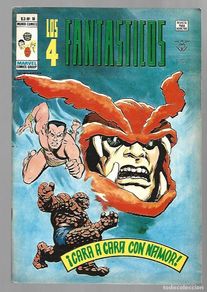 Comics: Los 4 Fantásticos vol. 3, número 18: cara a cara con Namor, 1977, Vertice, muy buen estado